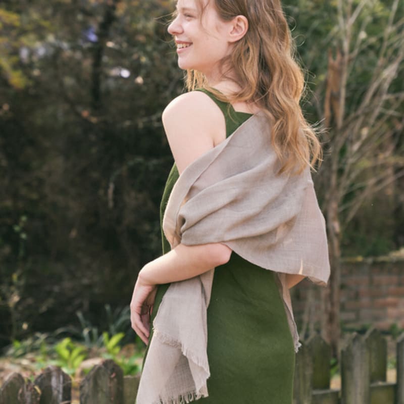 RaJu Natural Fringe Scarf_7 Color