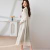 Summer Knitted Cardigan Women's Medium Long Sunshade Jacket Women's Long Sleeve Shawl Women's Thin Versatile Air Conditioning Hoodie Small Shirt
