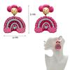 Top Sale Fashion Colourful Dangle Earrings for Women Accessories Stud Earring Pendientes New In Resin Earings