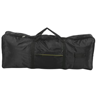 61?Key Keyboard Bag Electronic Organ Piano Protective Case Waterproof Oxford Cloth Black
