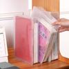 Document Organizer Organized Clear Square Shape Storage Box Organizing Box Dustproof Transparent Desktop Document Storage Case