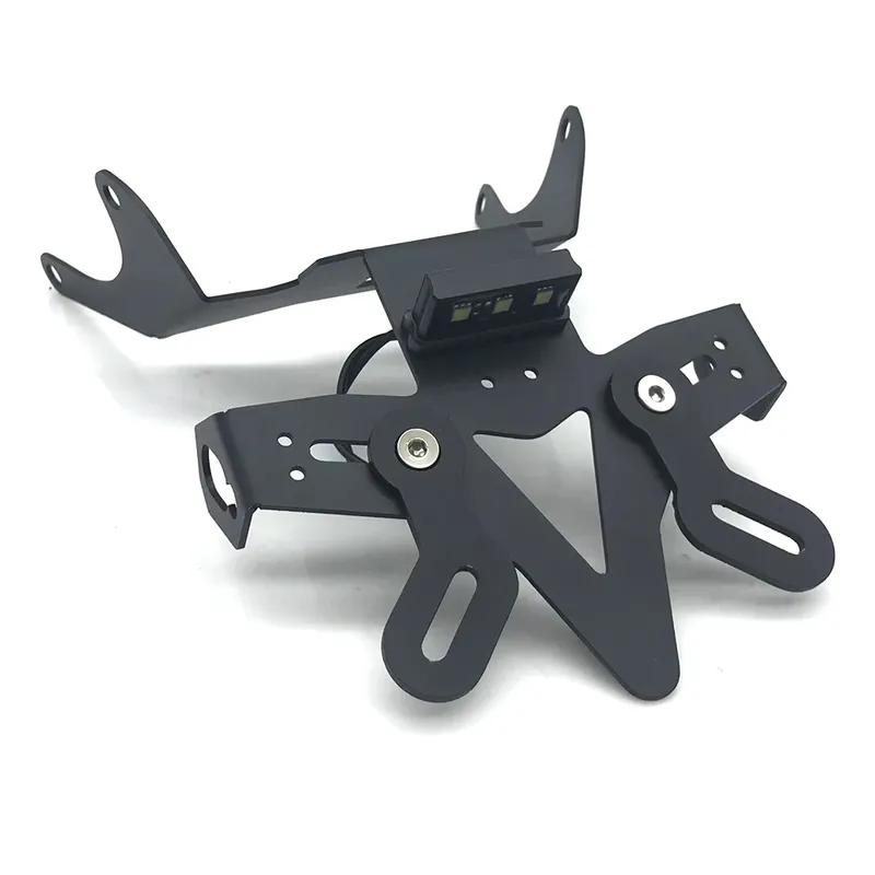 Motorcycle For Honda CB650R CBR650R CB CBR 650R 650 R - With LED Light License Plate Holder Tail Tidy Accessories