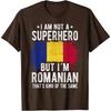 T-shirt Bandiera Romania Sono Rumeno Grafica T-Shirt per Uomo Abbigliamento Casual Estate Palestra Sport Top Magliette Donna Manica Corta
