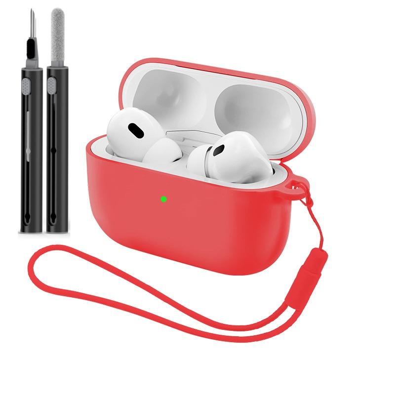 (2026 New) for AirPods Pro 3 Soft Silicone Case Cover For AirPods Pro 3rd Generation Shockproof Protector Case with Cleaner Kit