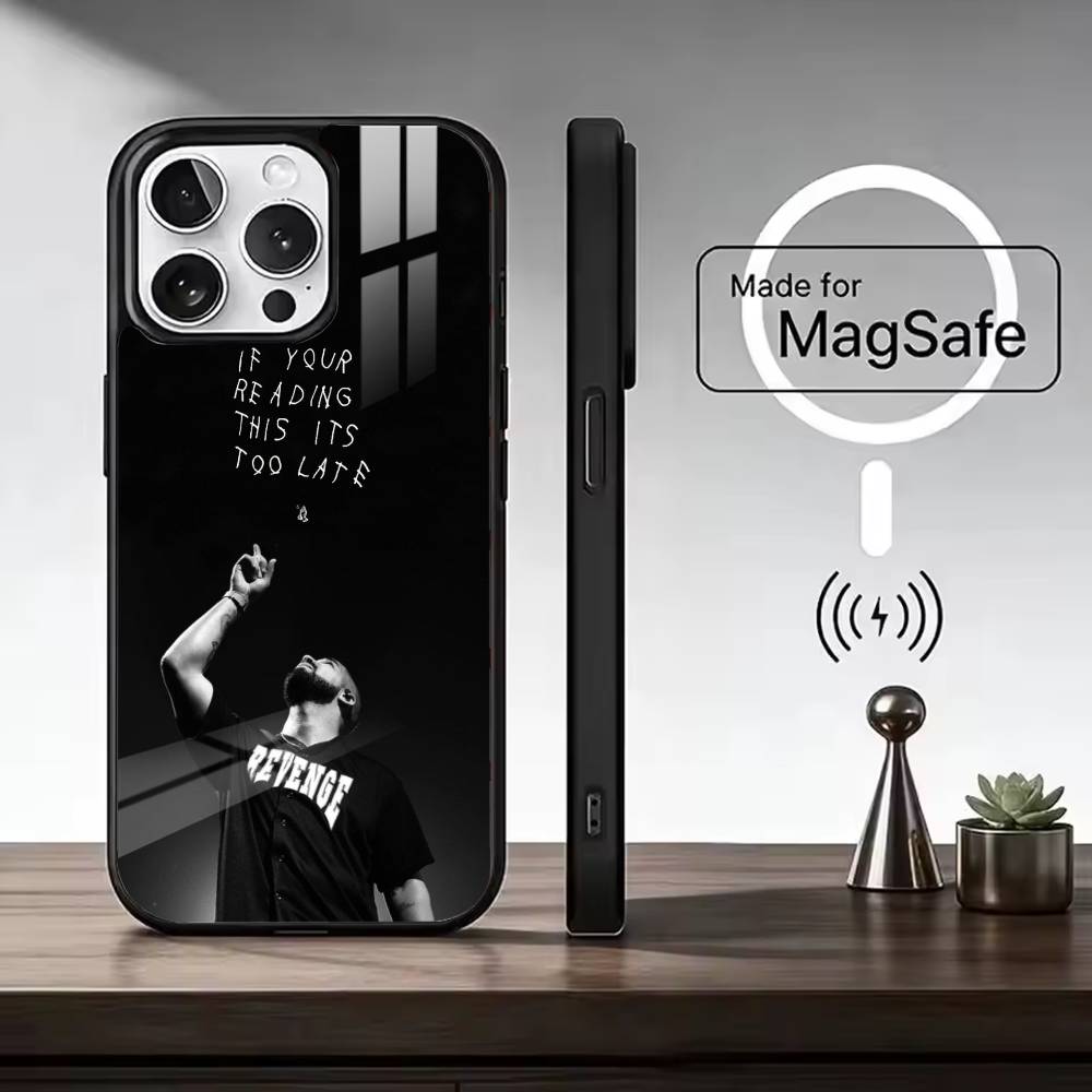 R-Rapper D-Drake Phone Case For iPhone17,16,15,14,13,12,11 Plus,Pro Magnetic with Magsafe Wireless Charging