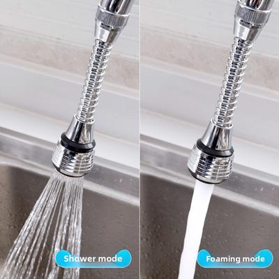 Splash Proof Kitchen and Household Extended Showerhead