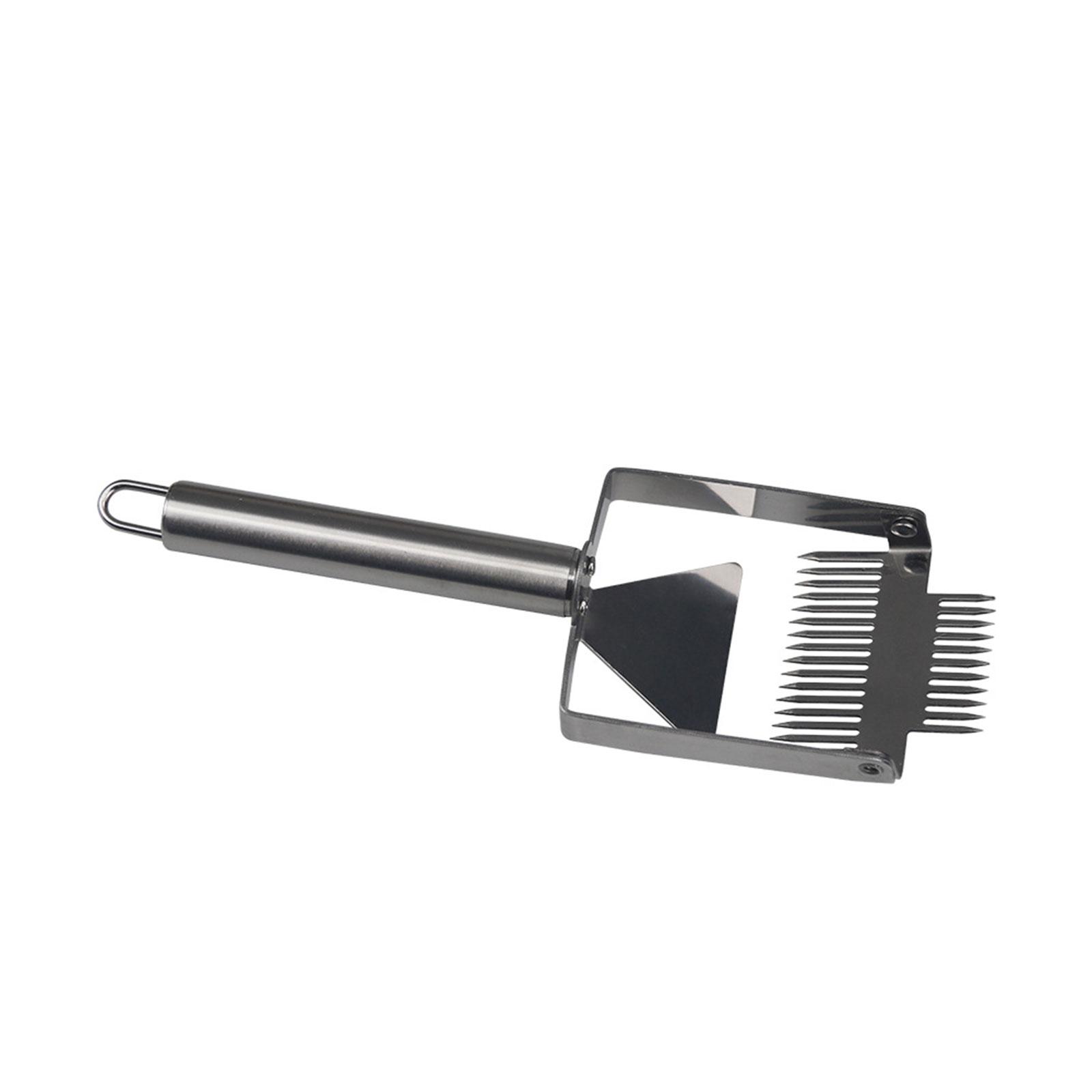 

Stainless Steel Honeycomb Cutting Fork with Ergonomic Handle Bees Hive Scraper for Beekeeping Apiculture Honeys Cutter