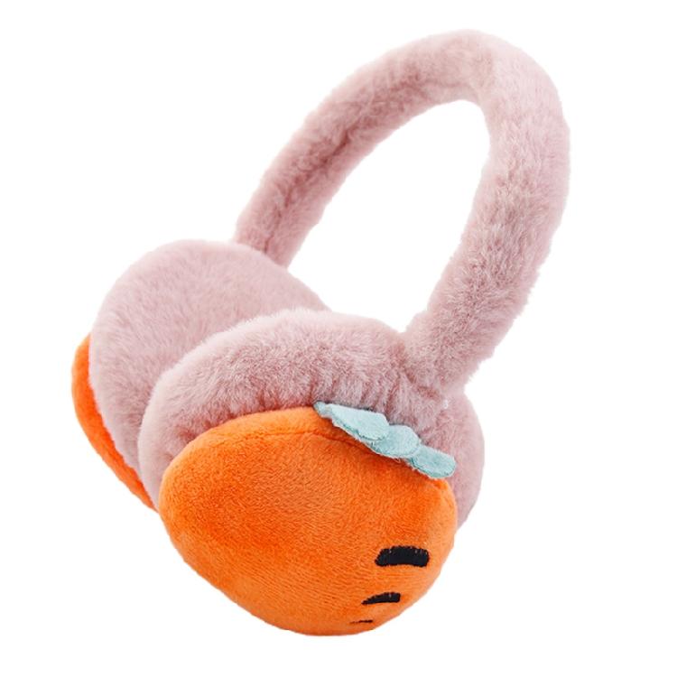 Adjustable Fruit Ear Muffs Warm & Soft Fluffy Cute Winter Warm Earmuff Ear Muffs