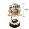Cute Yodaes Baby Birthday Party Decorations Plate Cup Napkin Balloon Banner for Boys Party Favor Baby Shower Event Supplies Gift