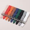 20mm 22mm Soft Silicone Strap for Swatch for Omega MoonSwatch Waterproof Watchband High Quality Curved End Rubber Watch Bracelet