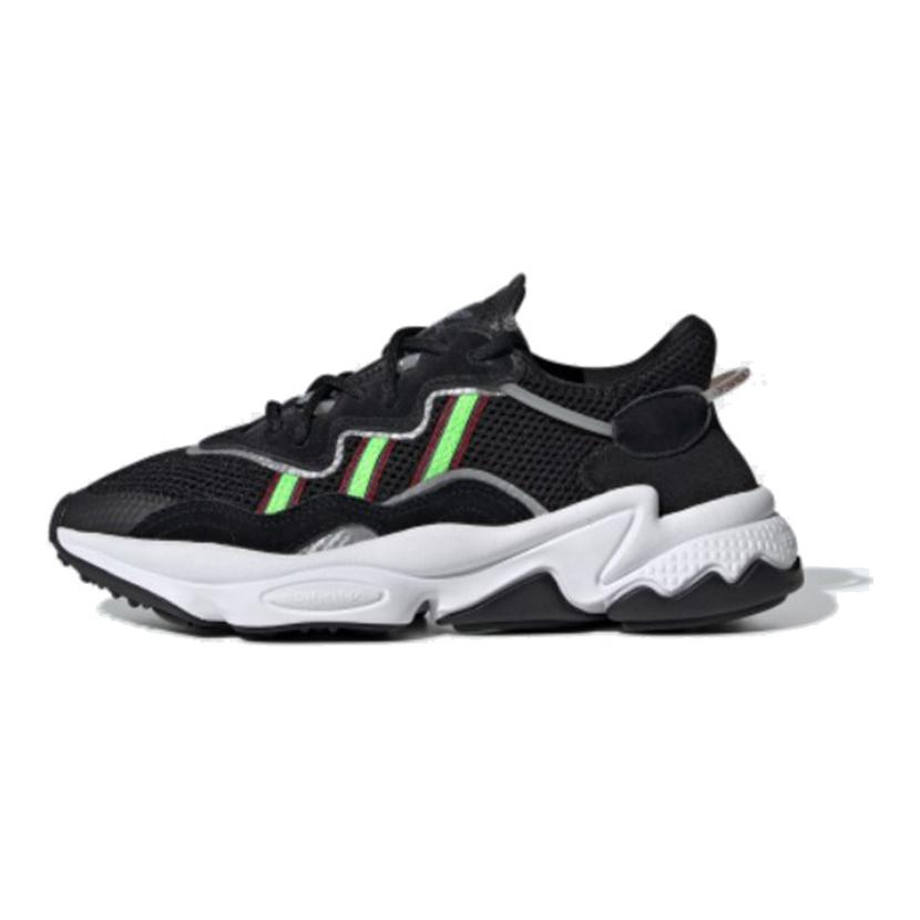 Adidas Ozweego Core Black Solar Green Youth EE7772 35.5