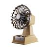 Small Electric Fan Retro Desk Fan with Low Noise and Energy Saving Feature Plastic Texture Suitable for Indoor Space
