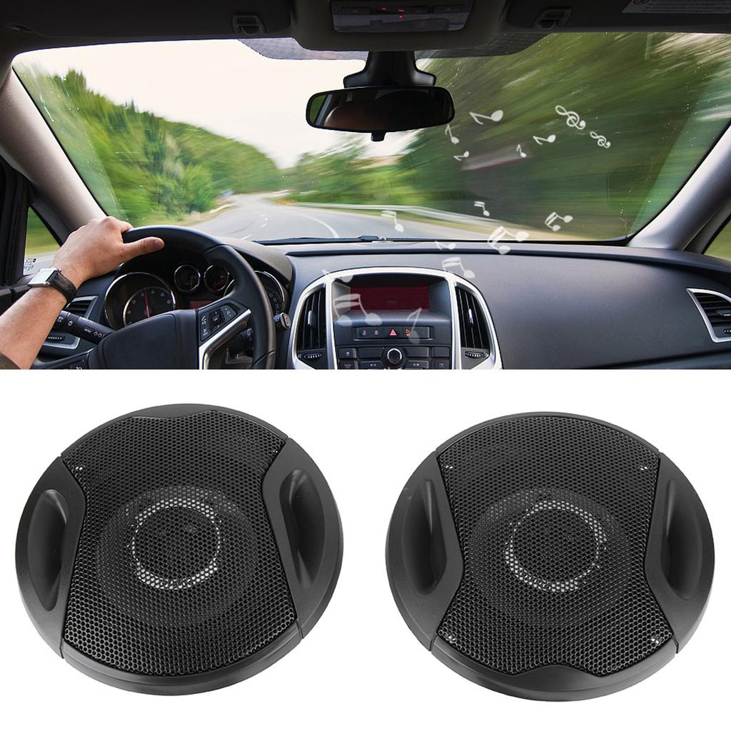 2pcs Car Speakers 4 Inch 250W Car Front Rear Door Coaxial Audio Speaker