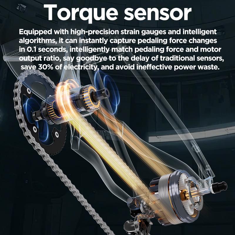 KIMDYMA K01 Rower Elektryczny 27.5 cala x 2.8 cala 1500W Górski Elektryczny Rower dla Dorosłych 48V 20Ah, 9 Biegów, Czujnik Momentu Obrotowego Pełne Zawieszenie E-Bike 140KM