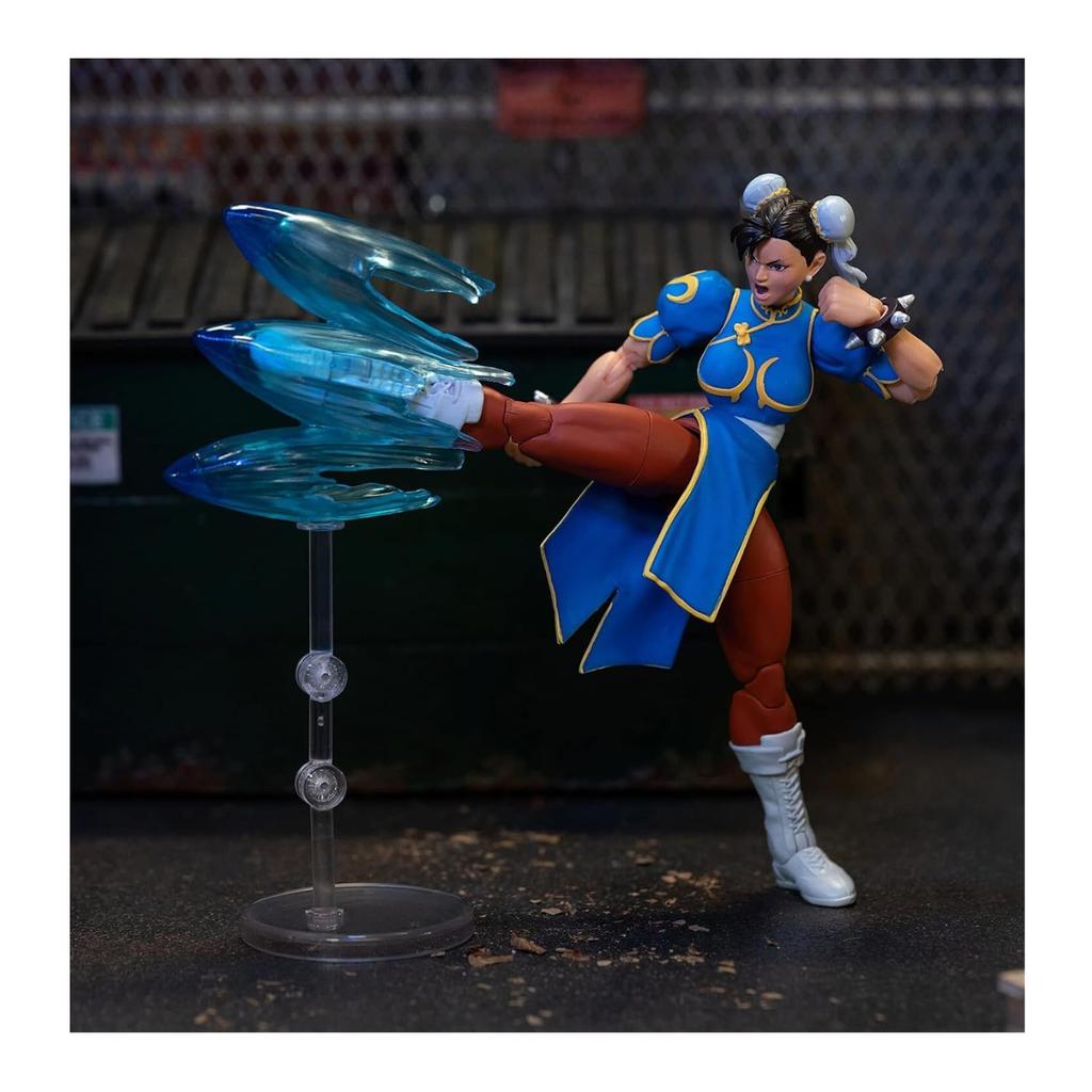 Street Fighter II Chun Li Figure Action Figure Toy for Kids and Adults 6-inch