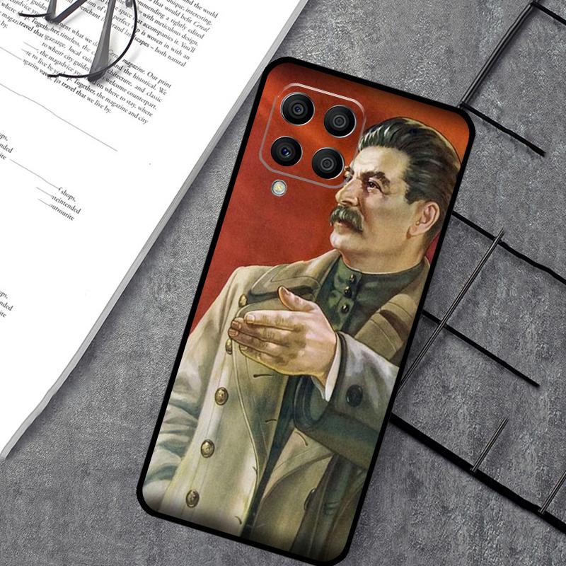 Russian Commander Stalin Case For Samsung Galaxy M35 M21 M12 M13 M14 M15 M06 M16 M36 M56 M31 M53 M32 M52 M55 M34 M54