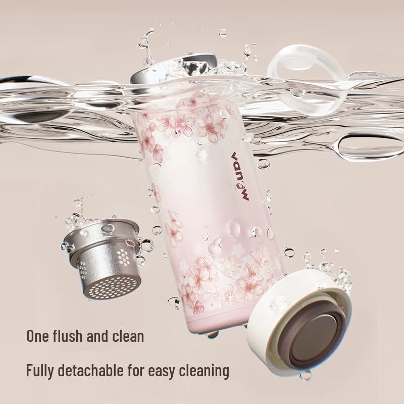 Vanow Cherry Blossom Gradient Titanium Cup