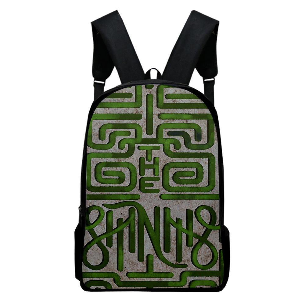 Classic Novelty Cool Maze Pattern Notebook Backpacks Pupil School Bags 3D Print Oxford Waterproof Boys/Girls Laptop Backpacks