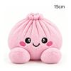 Rainbow Plush Dumpling Squeeze Toy Soft Stress Reliever Fidget Doll 1Pcs for Kids Travel Play Christmas Stocking Stuffer