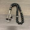 Kristall Gebetsperlen Quasten Handarmband Islamisch 33 Perlen Rosenkranz Armband Religiöser Schmuck Geschenk für Männer Frauen