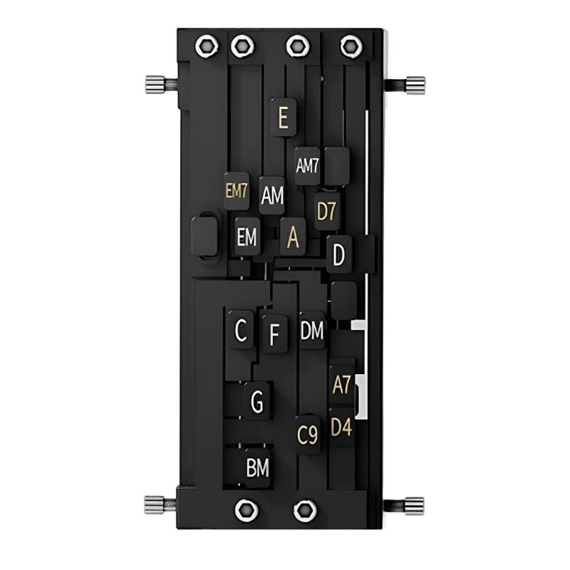 Guitar Chord Trainer Tool for Theatrical Performances and Costume Parties Lightweight Comfort and Detailed Craftsmanship чёрный
