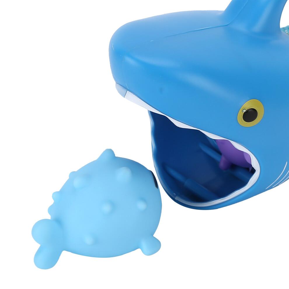 Baby Fish Grabber Bath Toy for Kids, Portable Plastic Cartoon Gift