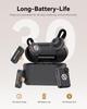 Hollyland Lark M2S Wireless Microphone, 300m Range, 48kHz/24bit HD Audio, 30H Battery, Noise Cancellation, USB-C/3.5mm for Camera Phone