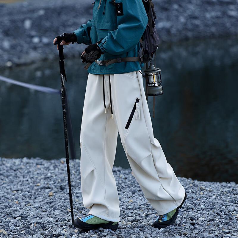 Men's Outdoor Hiking Straight-Leg Cargo Pants