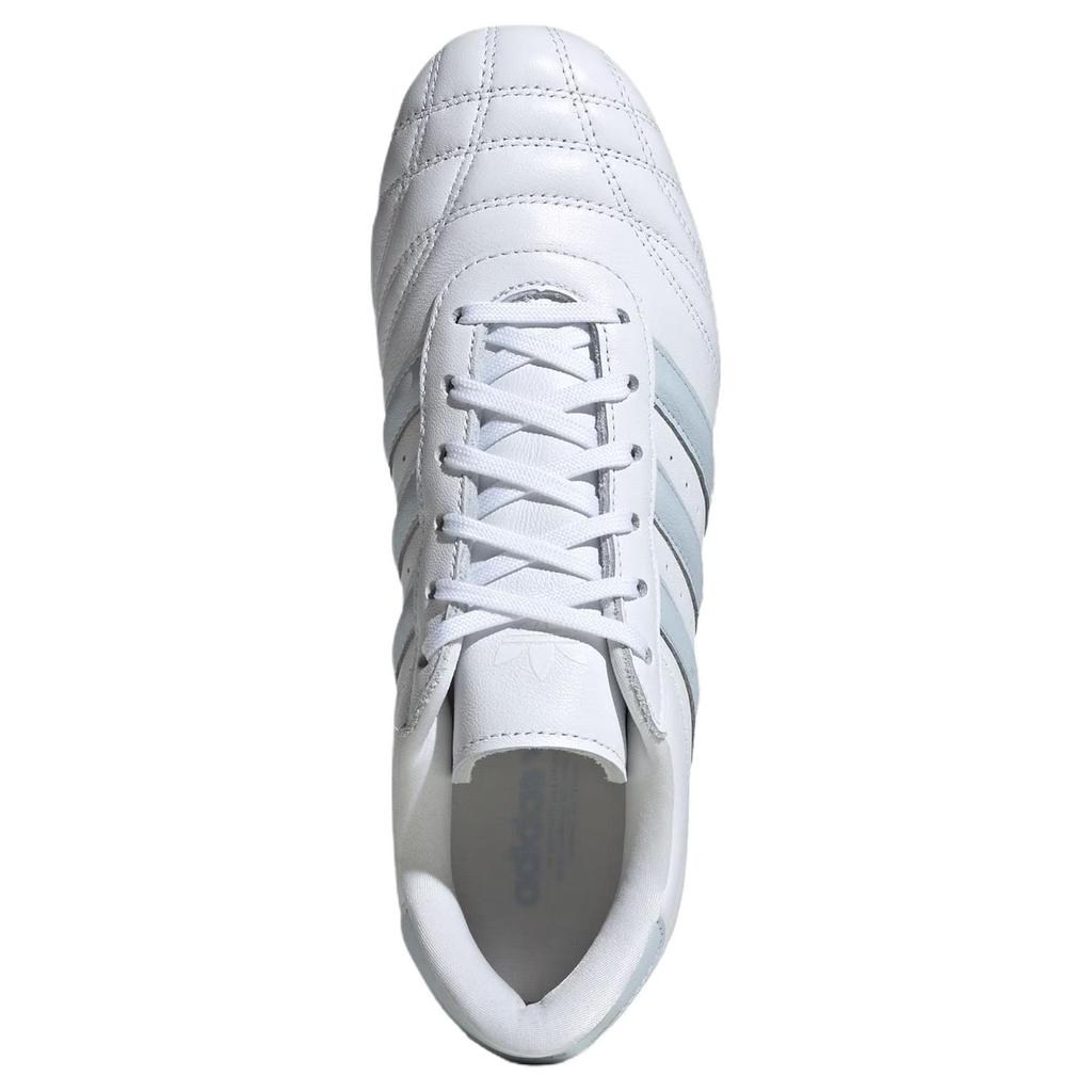 Adidas Originals Taekwondo Lace Shoes Comfortable Versatile Durable Low-Top Training Shoes Women Shoes White Blue JP8142