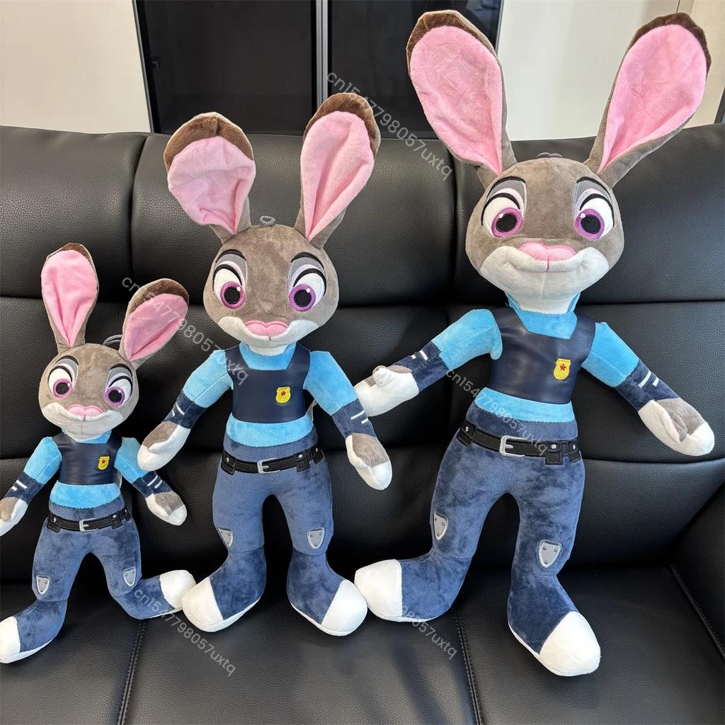 High Quality Zootopia Nick Wilde Judy Hopps Plushies Stuffed Anime Fox Rabbit Plush Toy Lovely Children'S Room Decor Xmas Gifts