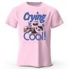 2026 Retro Kunst Aufdruck Reines Baumwoll Kurzarm Sommer Herren Freizeit Große Größen Weiches T-Shirt mit Mehreren Farben zur Auswahl