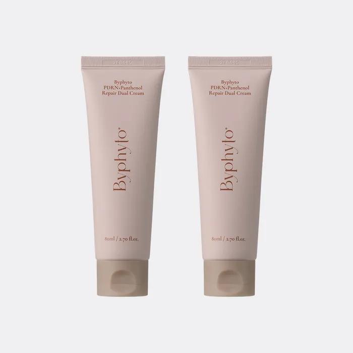 [Byphyto] Byphyto PDRN Panthenol Repair Dual Cream Special 2-Piece Set (Dual Cream 80ml x 2)