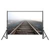 Railway Landscape Backdrop for Studio,Live Streaming,Parties Decor,Bedroom,Office,Background Tapestry