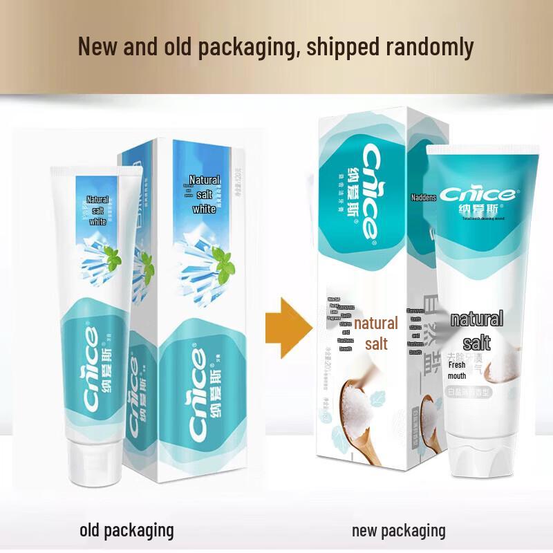 Nice Icy White Salt Mint Toothpaste