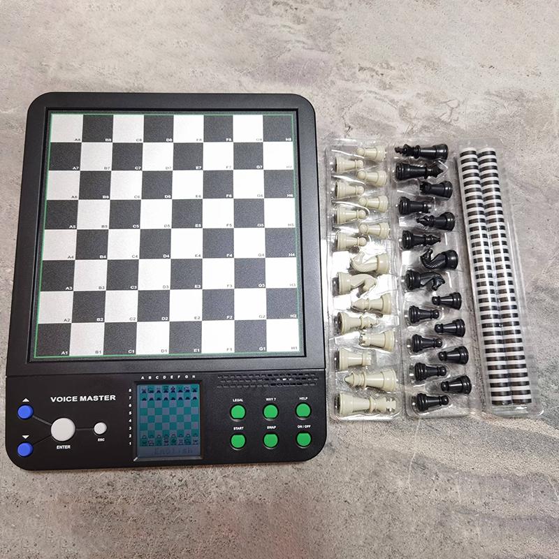Electronic Chess Game Magnetic Chess Piece Sensory Board Screen Novice Learning Intelligent Ai Against Single-Player Chess