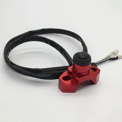 Motorcycle Accessories Modified Switch Aluminum Alloy Cnc Start Switch Horn Flout Overtaking Radio Power Switch