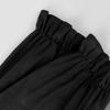 Women's Summer Casual Midi Sleeve Dress Round Neck Color Pullover Dresses