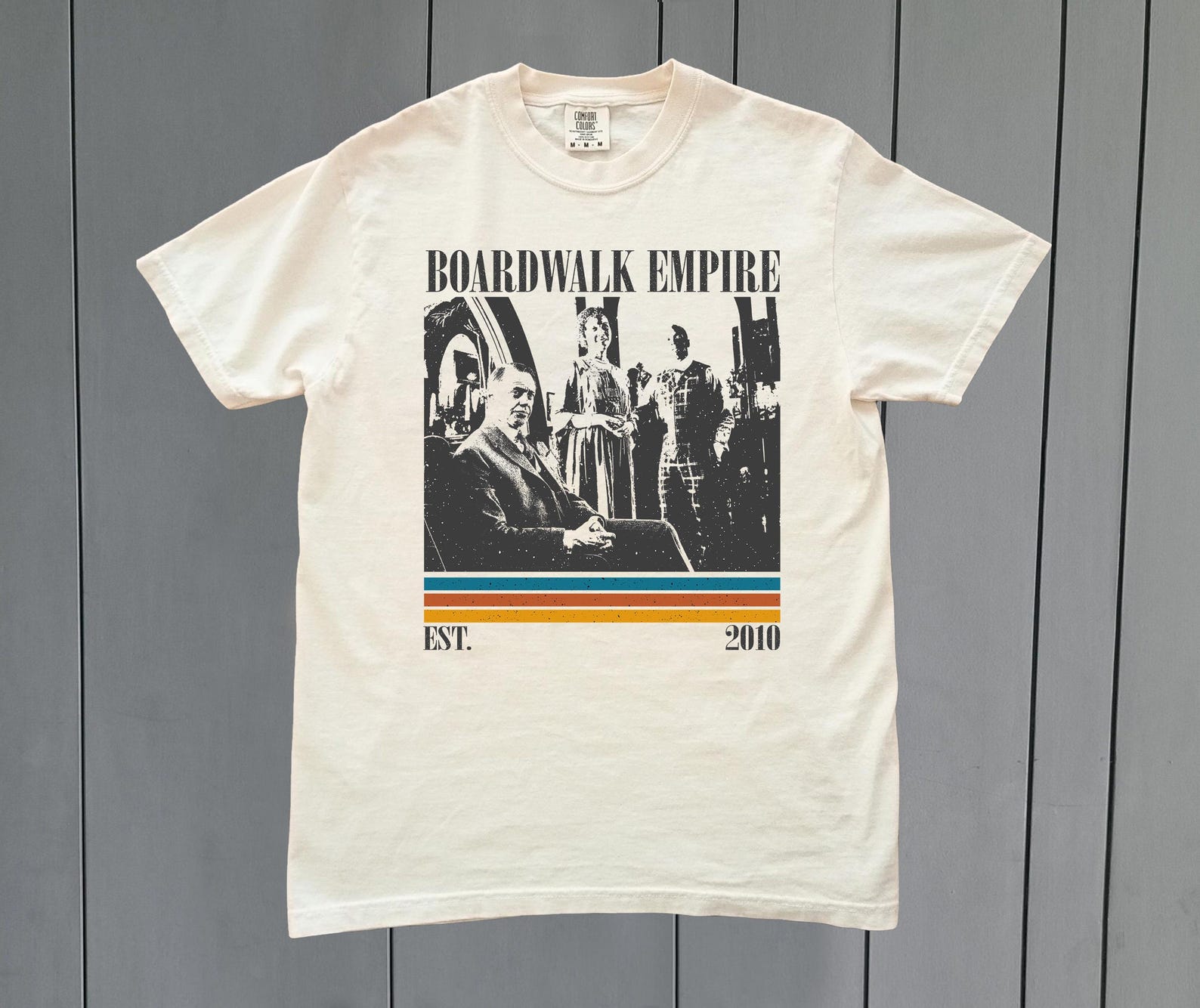 Boardwalk Empire Comfort Colors T shirt - Vintage Retro Tee M
