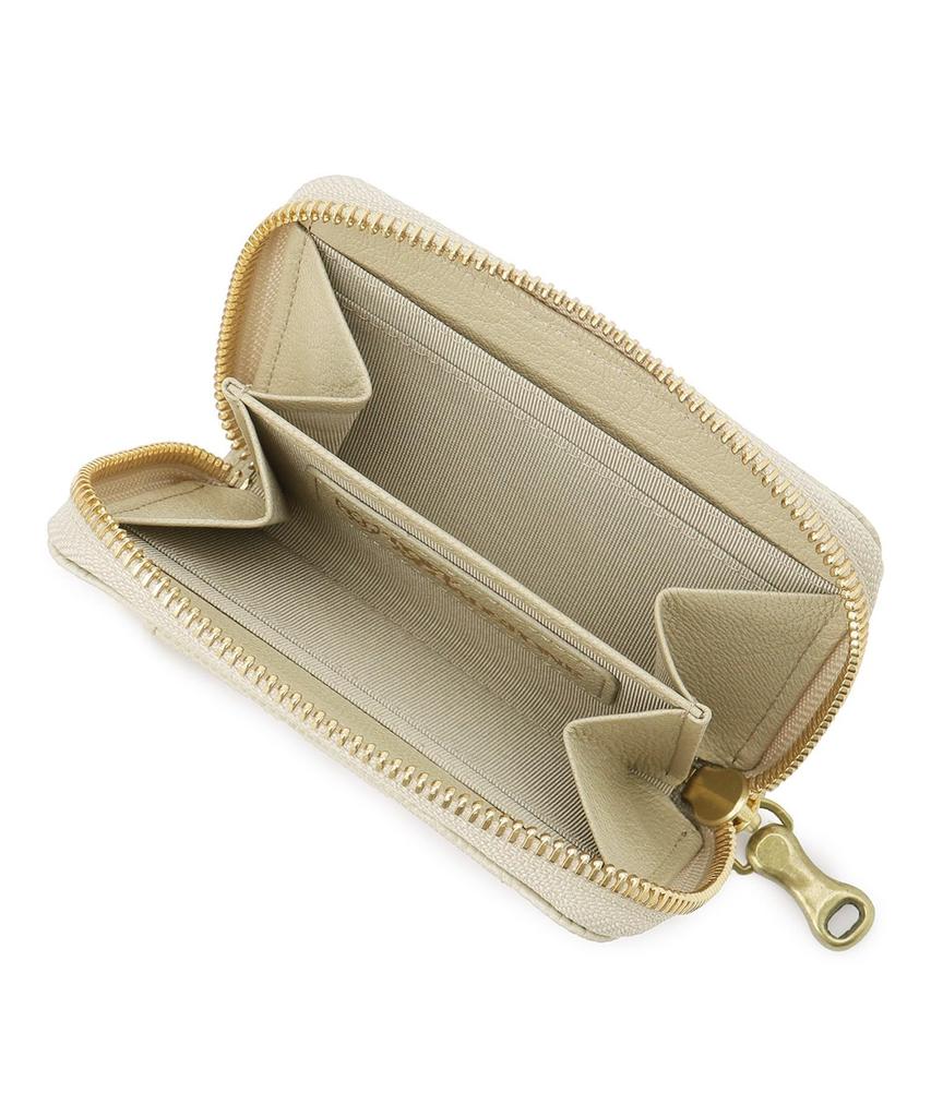 And Anorround Zip Card Case Lizard [Toff Lodestone]