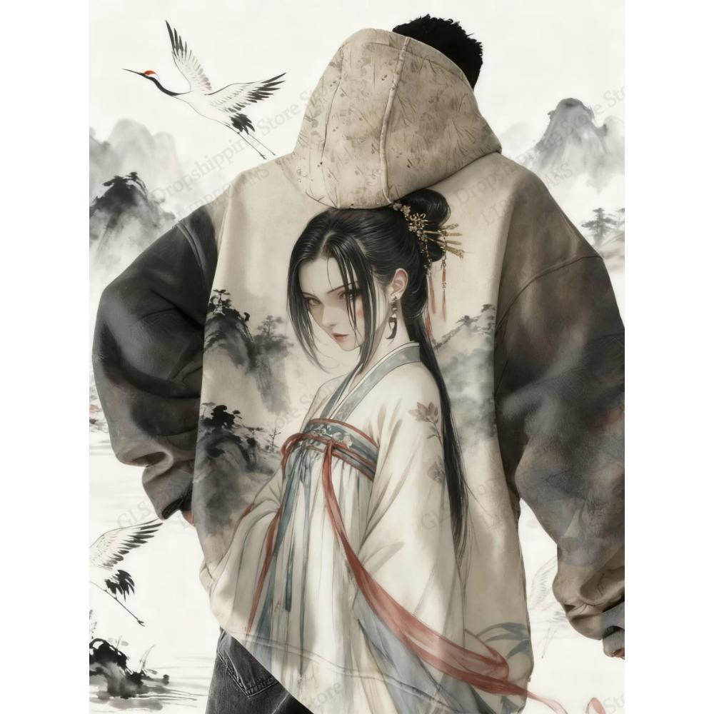 Japanese Anime Character Girl 3d Print Hoodie Men Women Fashion Full Sleeve Hoodie Sweatshit Men Sweats Women Clothing Oversized