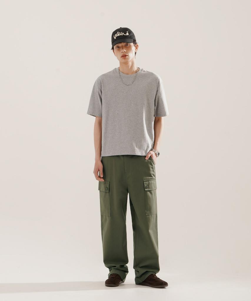 PERSTEP New Line Cargo Wide Work Pants Khaki Jylp4694