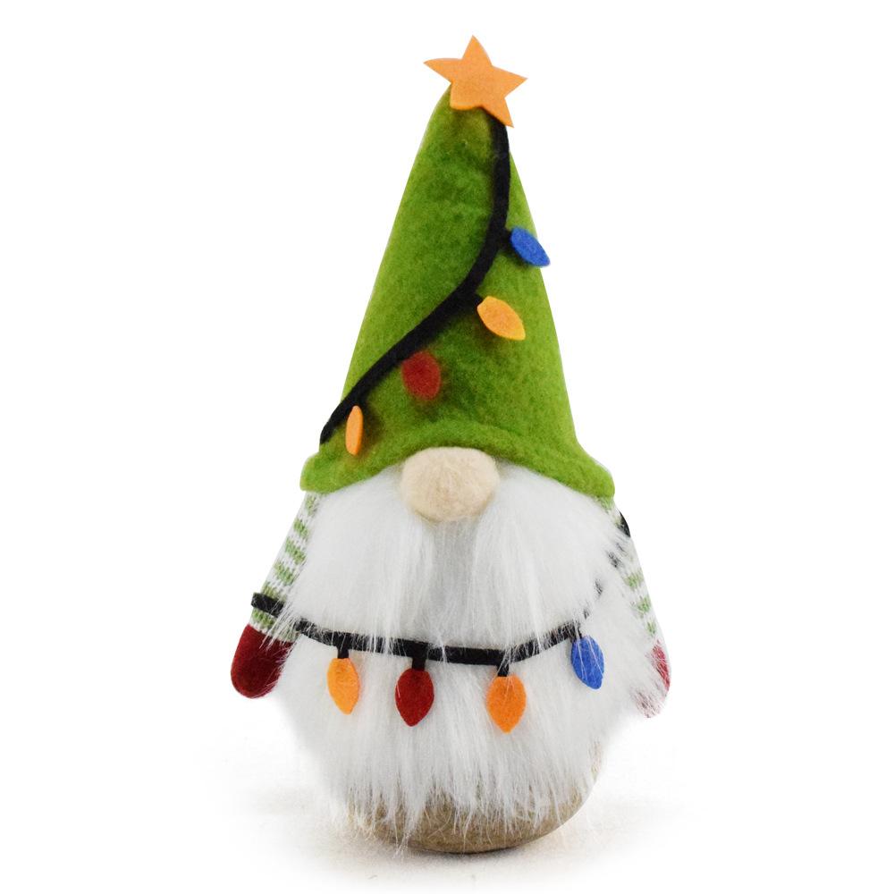 

Трансграничный Новый Сент. День Святого Патрика Украшения Фестиваль Зеленых Листьев Безликая Кукла-Орнамент Зеленая Кукла Рудольф Кукла Игрушка