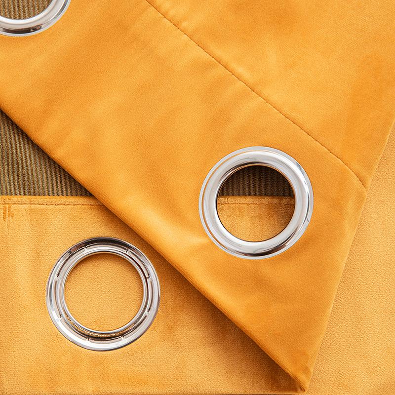 

Перфоровані оксамитові штори однотонні прості для вітальні спальні їдальні оксамитова сонцезахисна тканина теплоізоляція сонцезахисна штора 70*120cm One Piece