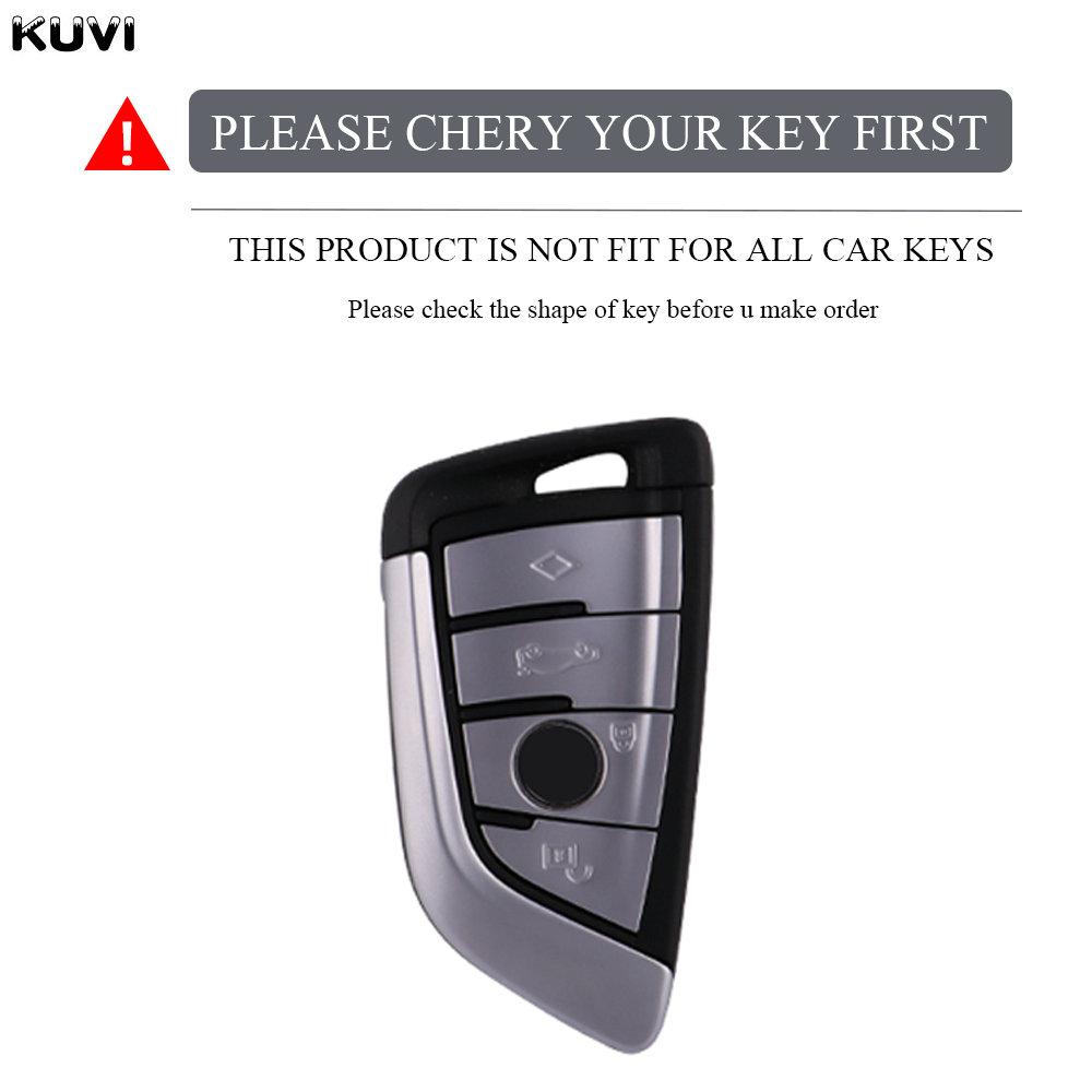 Moda TPU Araba Uzaktan Anahtar Kılıfı Kabuk Fob BMW X1 X3 X5 X6 X7 1 3 5 6 7 Serisi G20 G30 G11 F15 F16 G01 G02 F48 Anahtarsız
