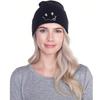 1pc Cute Expression Embroidered Knitted Hat Winter Warm And Versatile Couple Hats For Men And Women