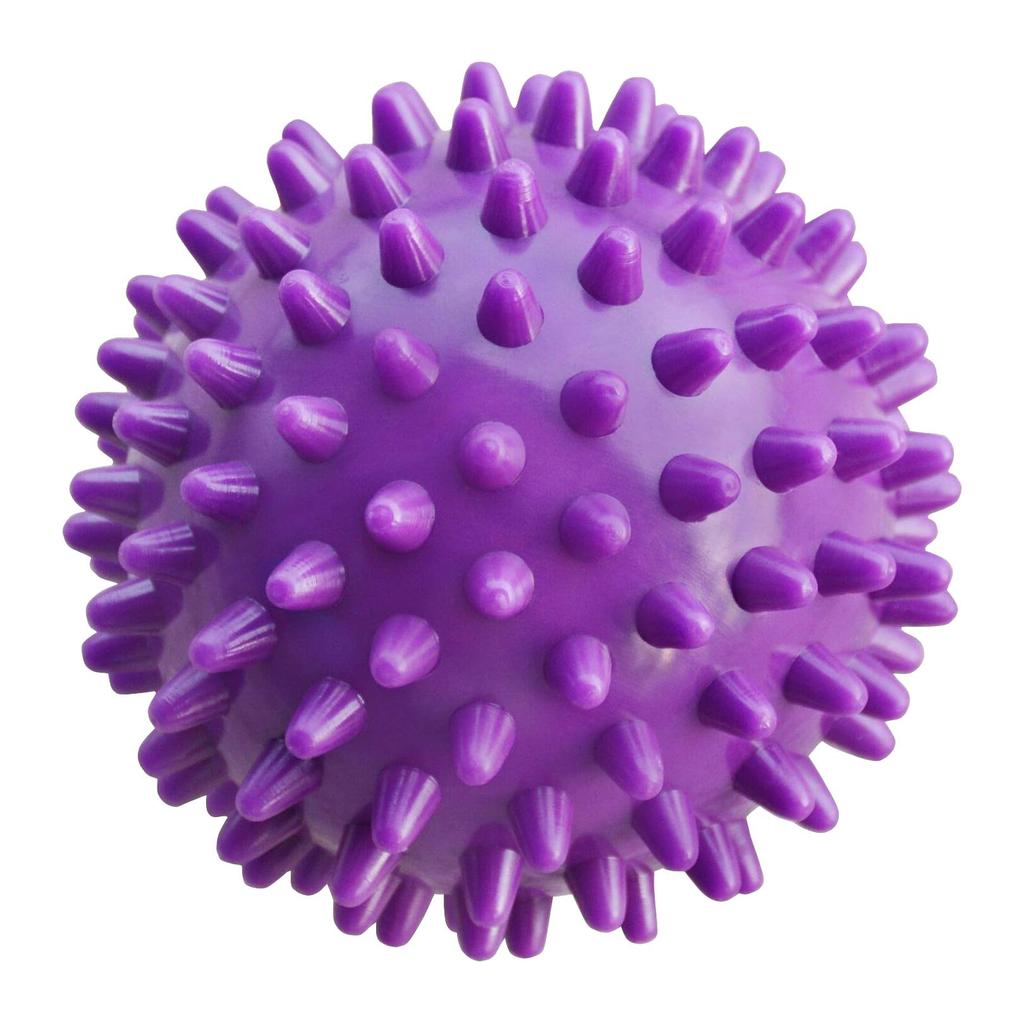 9cm PVC Spiky Massage Ball: Myofascial Foot Relief & Children's Sensory Yoga