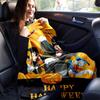 1pc,Halloween Mickey Mouse Throw Blanket Home Decor, Couch, Outdoor Use, Gifts, Flannel Blankets, Bedroom, Living Room, Travel