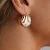 Creative Shell Ear Clasps Ear Clips Ins Casual Style Personalized Design Earrings