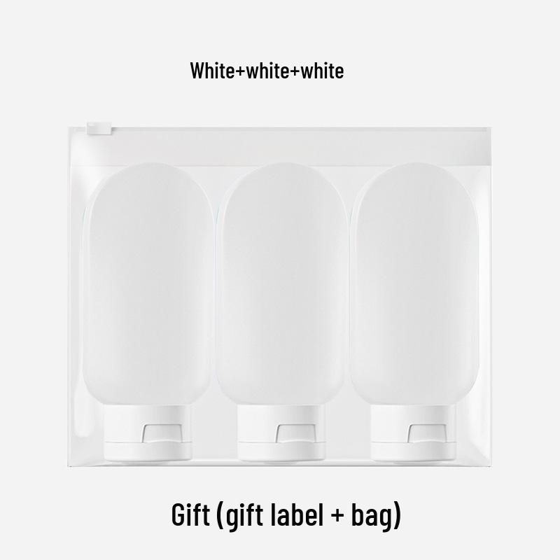 Portable Travel Dispenser Set: Shampoo, Shower Gel, Lotion Squeeze Bottles