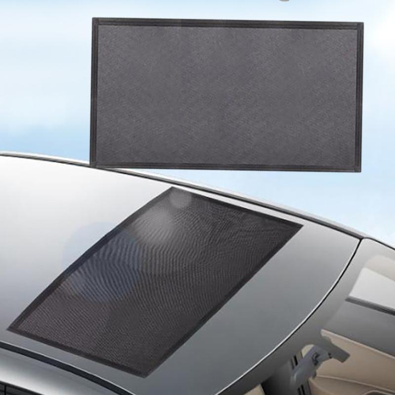 Car Sun Shade with Magnetic Strip Roof Window shield Sun Shade Blocker Car Roof Cover UV Protection Breathable Car Roof Covers